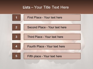 Fire In The Hands PowerPoint Template