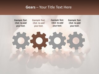 Fire In The Hands PowerPoint Template