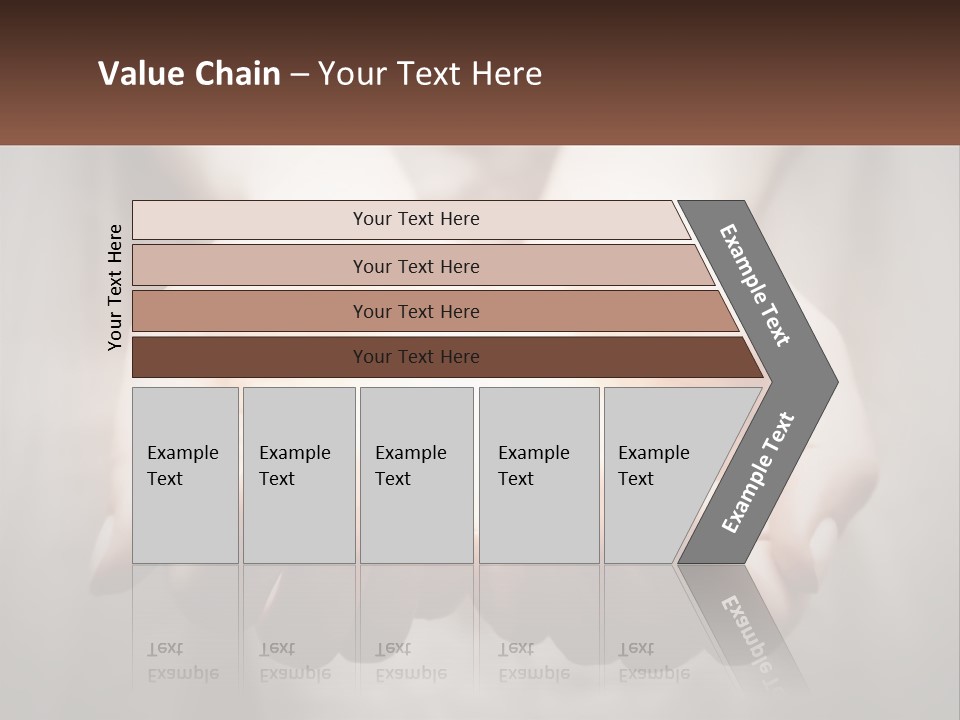 Fire In The Hands PowerPoint Template