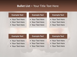 Fire In The Hands PowerPoint Template