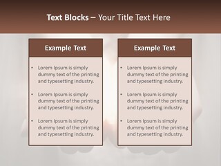 Fire In The Hands PowerPoint Template