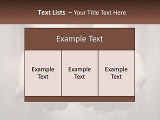 Fire In The Hands PowerPoint Template