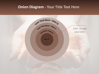 Fire In The Hands PowerPoint Template