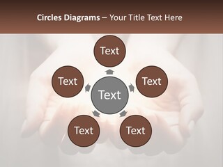 Fire In The Hands PowerPoint Template