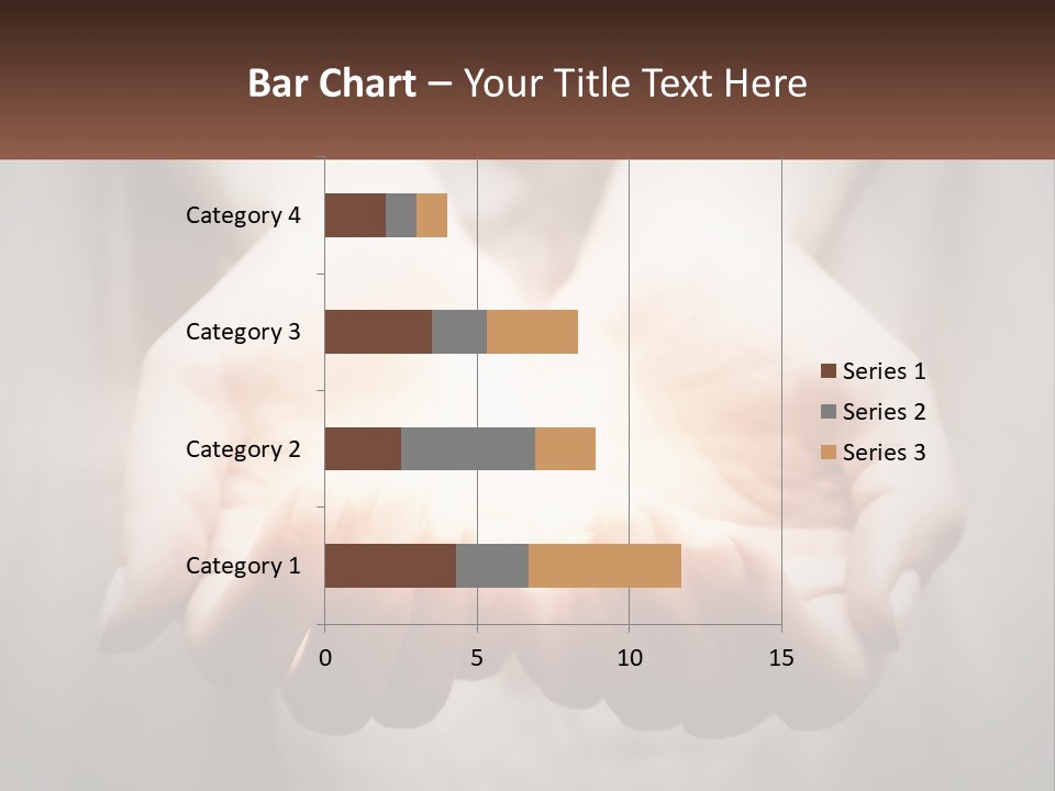 Fire In The Hands PowerPoint Template