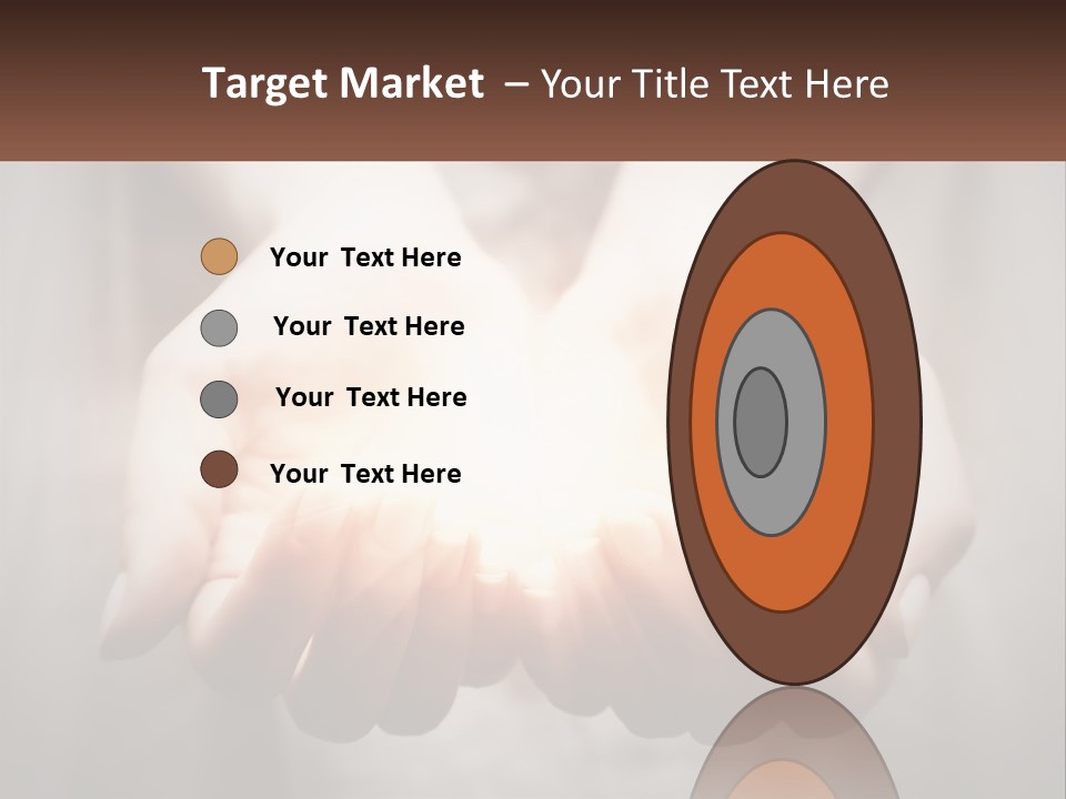 Fire In The Hands PowerPoint Template