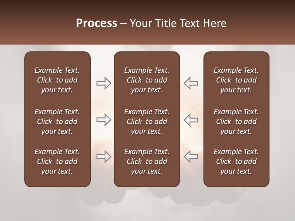 Fire In The Hands PowerPoint Template