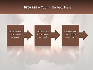 Fire In The Hands PowerPoint Template