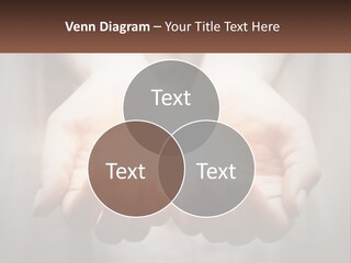 Fire In The Hands PowerPoint Template