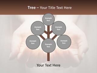 Fire In The Hands PowerPoint Template