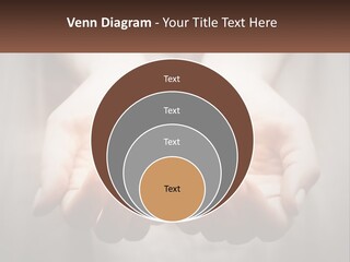 Fire In The Hands PowerPoint Template