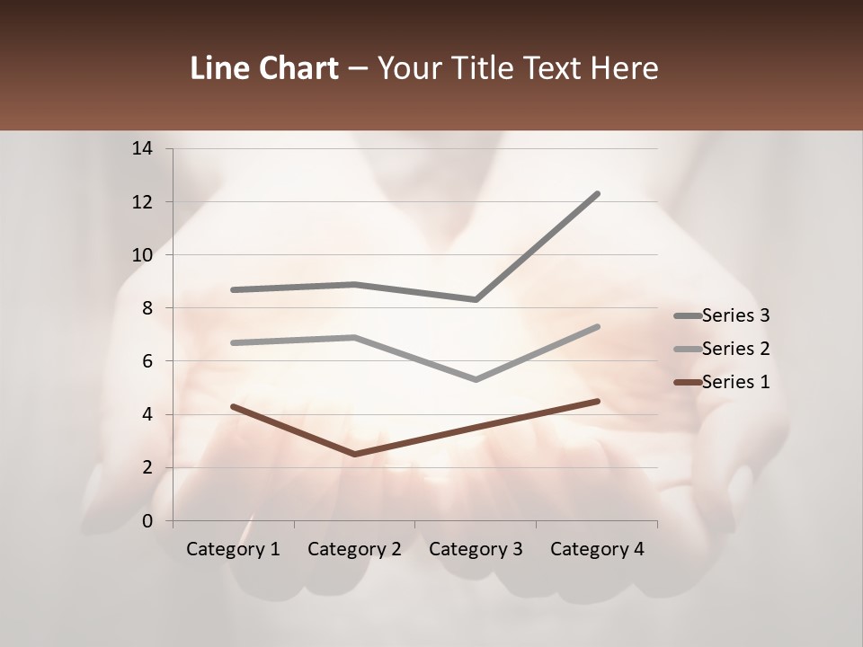 Fire In The Hands PowerPoint Template