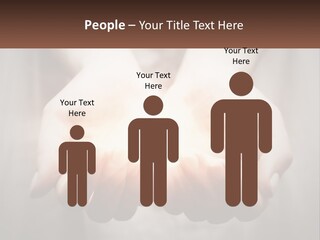 Fire In The Hands PowerPoint Template