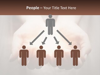 Fire In The Hands PowerPoint Template