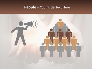 Fire In The Hands PowerPoint Template