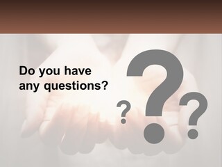 Fire In The Hands PowerPoint Template