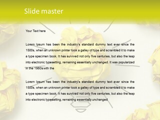 Idea On Paper PowerPoint Template