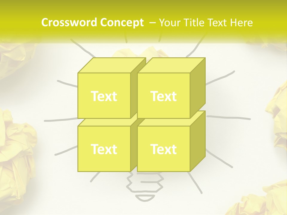 Idea On Paper PowerPoint Template