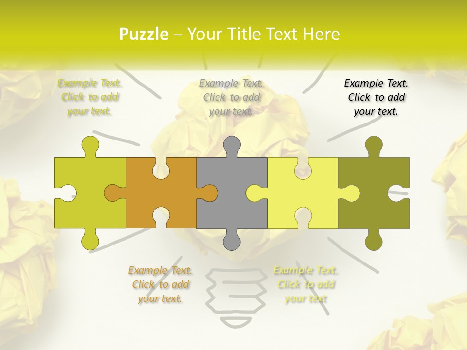 Idea On Paper PowerPoint Template