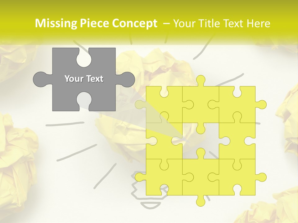 Idea On Paper PowerPoint Template