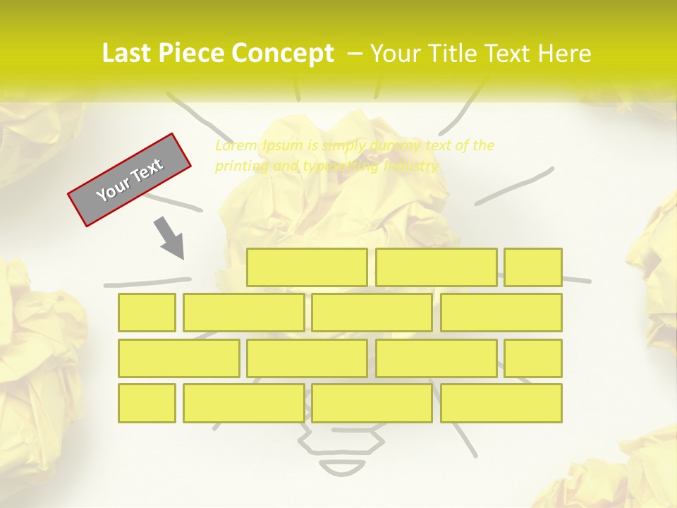 Idea On Paper PowerPoint Template