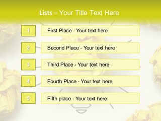 Idea On Paper PowerPoint Template