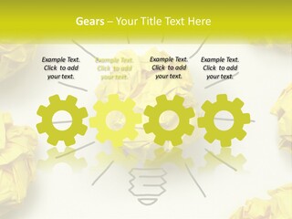 Idea On Paper PowerPoint Template