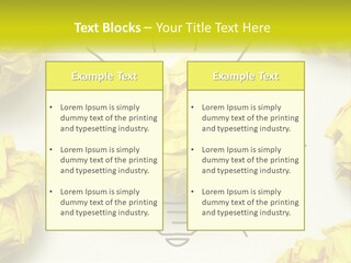 Idea On Paper PowerPoint Template