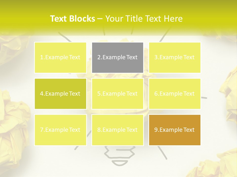 Idea On Paper PowerPoint Template