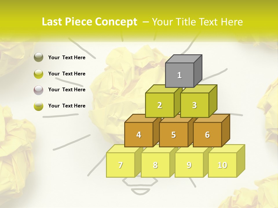 Idea On Paper PowerPoint Template