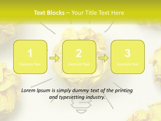 Idea On Paper PowerPoint Template