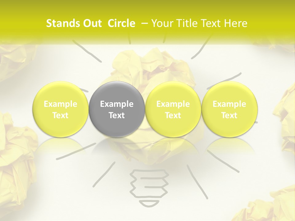 Idea On Paper PowerPoint Template