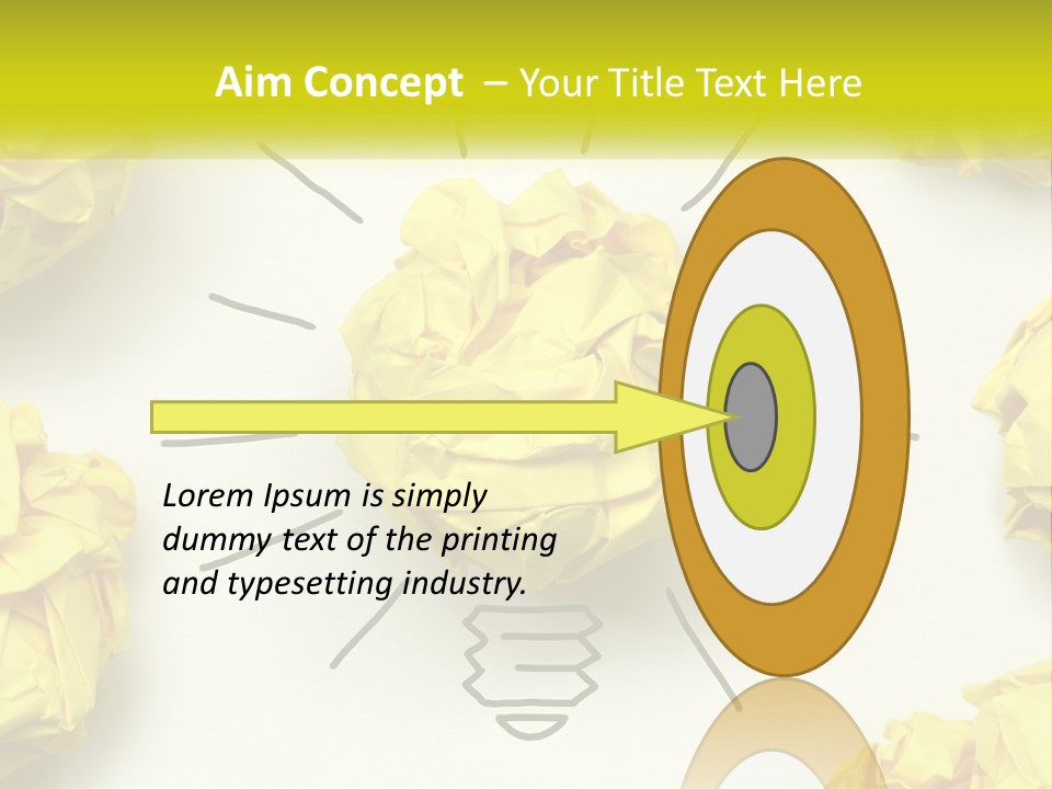 Idea On Paper PowerPoint Template