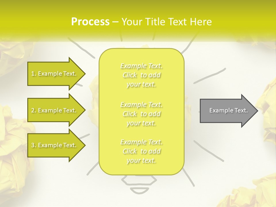 Idea On Paper PowerPoint Template