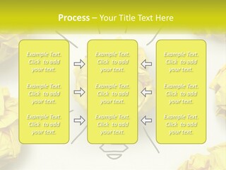 Idea On Paper PowerPoint Template