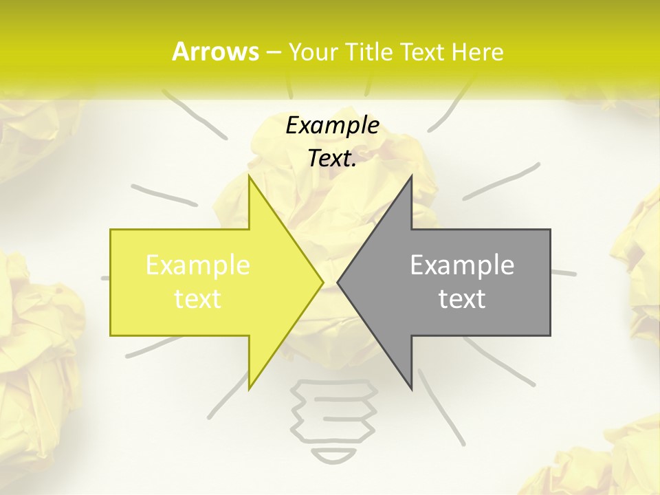 Idea On Paper PowerPoint Template