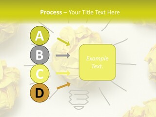Idea On Paper PowerPoint Template