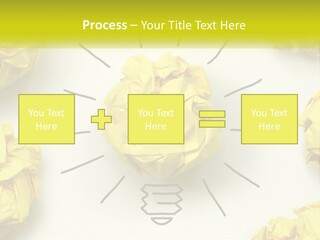 Idea On Paper PowerPoint Template