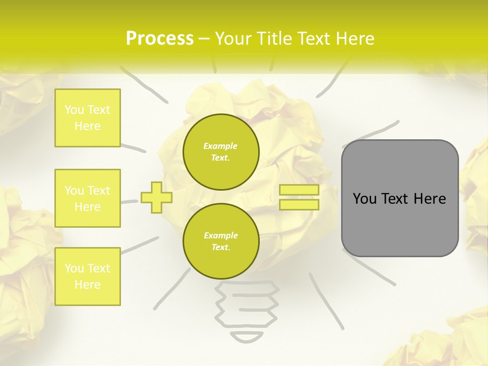 Idea On Paper PowerPoint Template