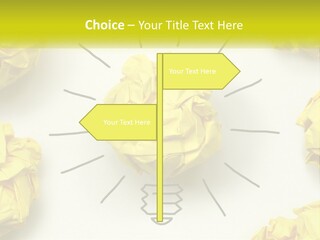 Idea On Paper PowerPoint Template