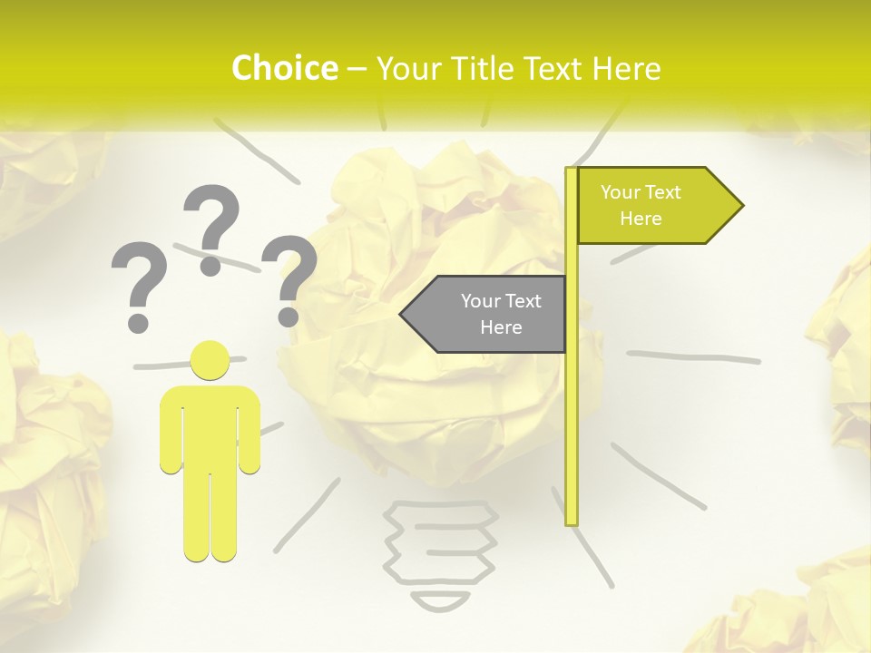 Idea On Paper PowerPoint Template