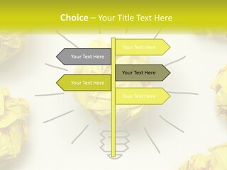 Idea On Paper PowerPoint Template