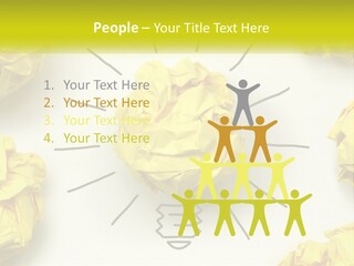 Idea On Paper PowerPoint Template