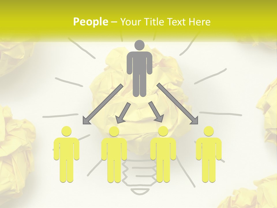 Idea On Paper PowerPoint Template