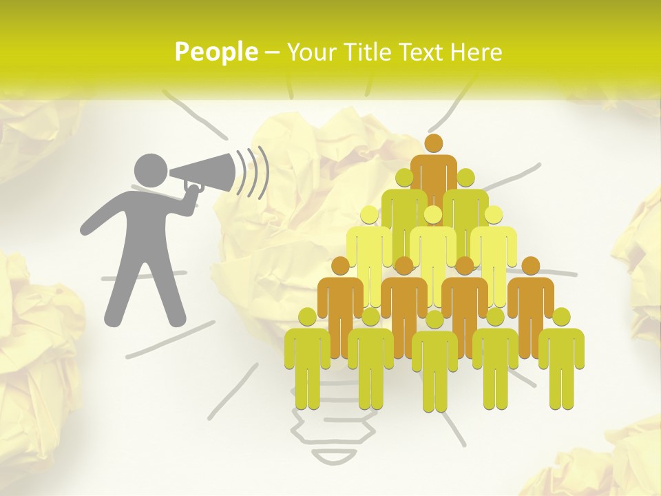 Idea On Paper PowerPoint Template