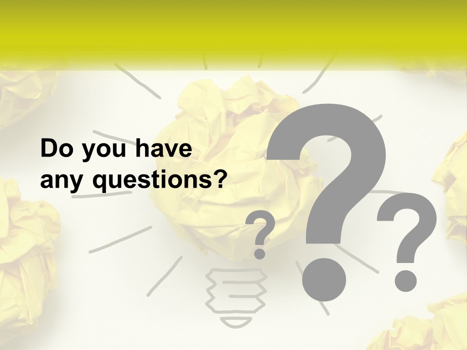 Idea On Paper PowerPoint Template