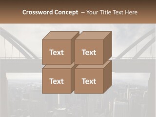 Connection Of Bridges PowerPoint Template