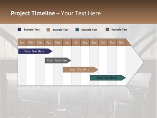Connection Of Bridges PowerPoint Template