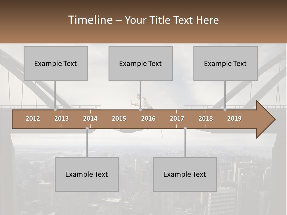 Connection Of Bridges PowerPoint Template