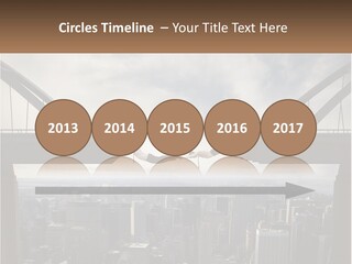 Connection Of Bridges PowerPoint Template